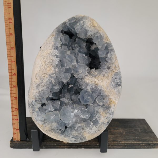 Celestite Geode (22 lbs _ S-131) Hot on Sale - Image 4