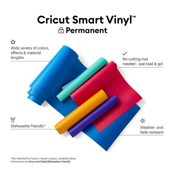 Cricut Smart Vinyl - Permanent (3 ft) - Grass - Damaged Package For Discount - Image 2