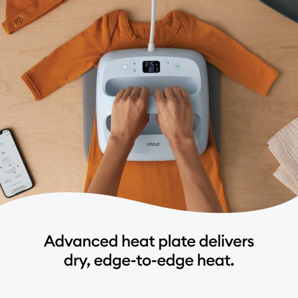 Cricut EasyPress 3 9x9 Heat Press with Variety HTV and Vinyl Materials BundleCricut EasyPress 3 9x9 Heat Press with Variety Iron-On Materials Bundle Online Hot Sale - Image 3
