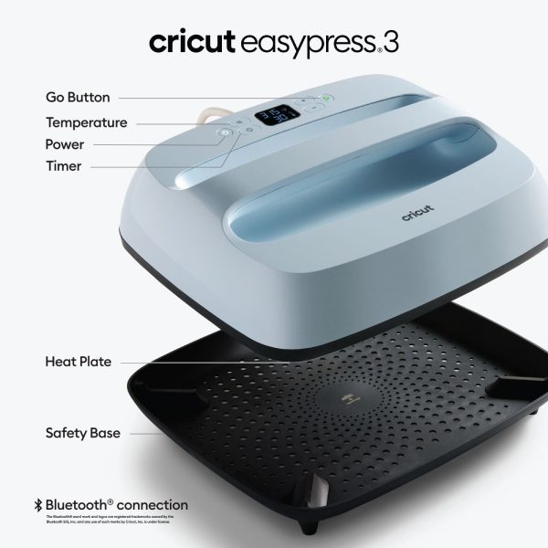Cricut Joy Xtra Machine with EasyPress 3 9x9 and Heat Press Materials Bundle For Discount - Image 3